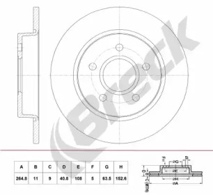 BRECK BR 058 SA100